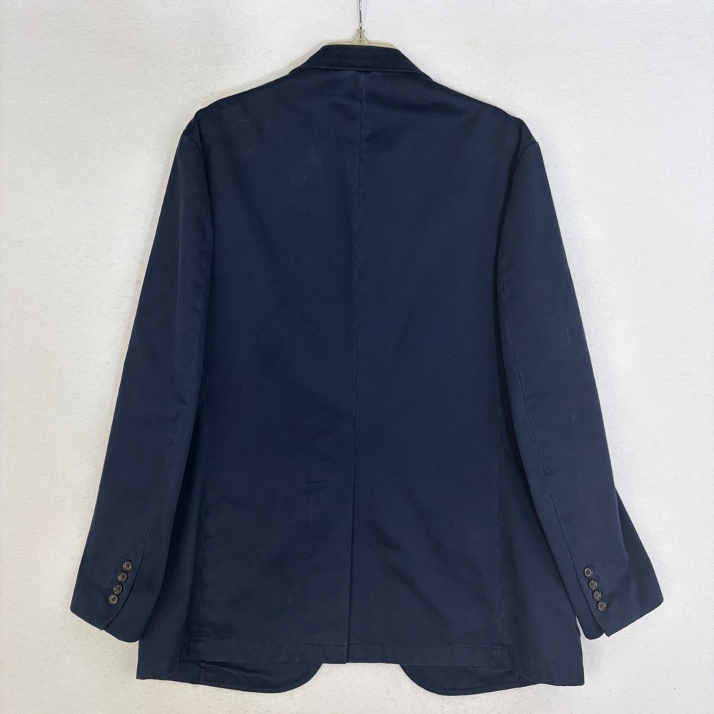 Polo by Ralph Lauren Dark Navy Cotton Sport Coat - Picture 5 of 12